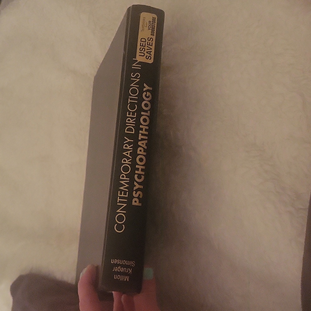 Contemporary Directions in Psychopathology